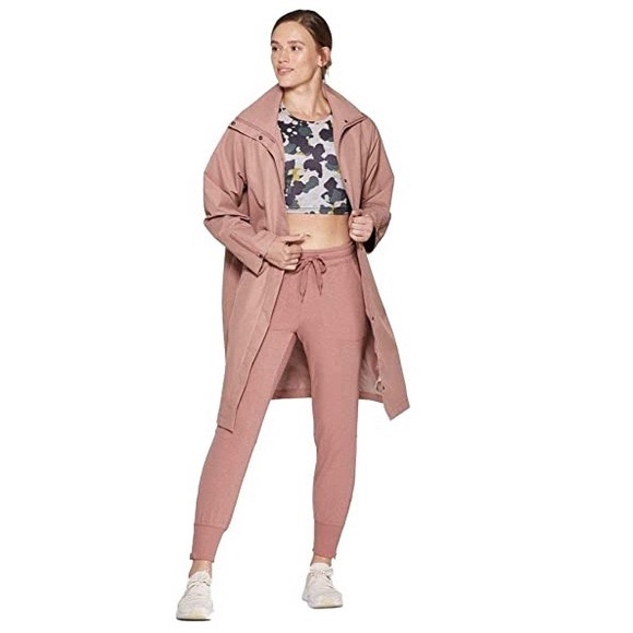 Joy Lab windbreaker 3/4 trench - Picture 1 of 11